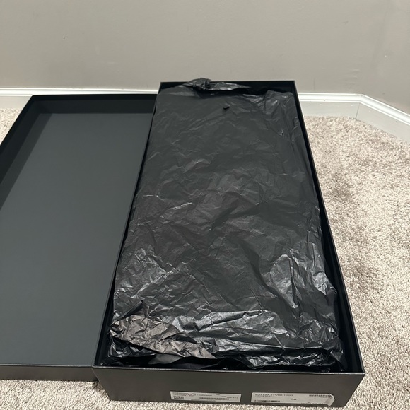 SAINT LAURENT Vernice Grupy Patent Leather High Knee Boots-Italy Size 38 - Picture 2 of 16